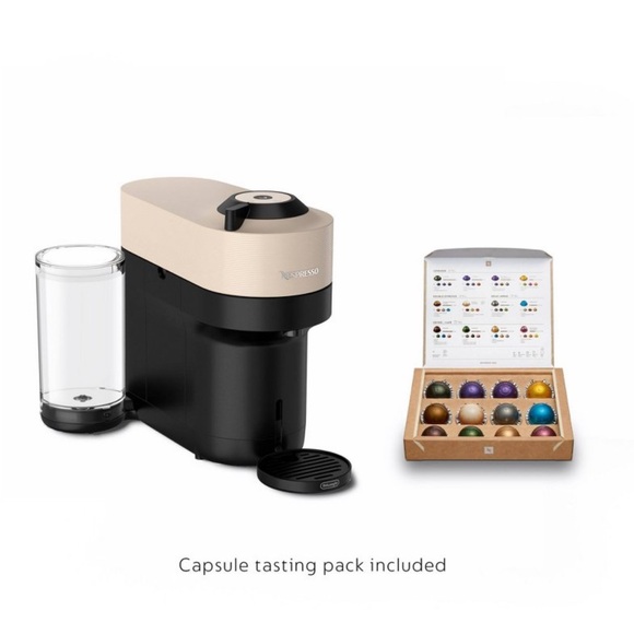 New in box Nespresso Vertuo Pop+ in beige and black - Picture 8 of 12